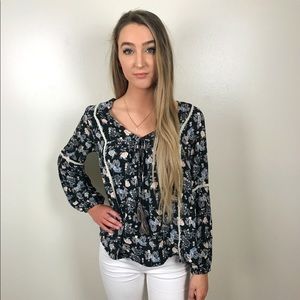 Boho Floral Shirt